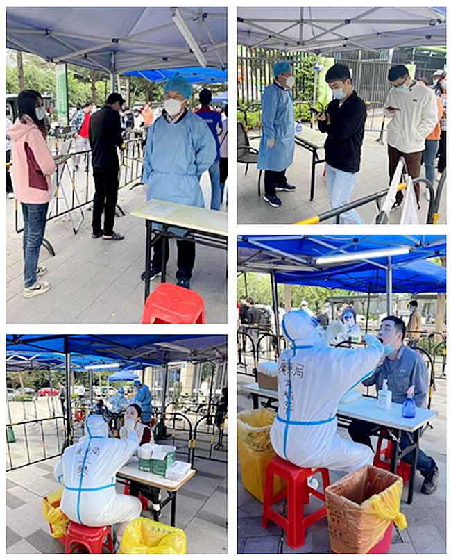 志愿同心，抗疫同行二〇二隊（花都分公司）黨員突擊隊助力花都區(qū)紅棉社區(qū)疫情防控1_副本.jpg